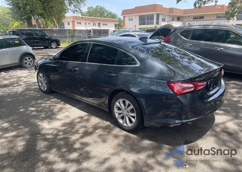 2020 Chevrolet Malibu Lt из США, поврежденный, VIN 1G1ZD5ST8LF080495